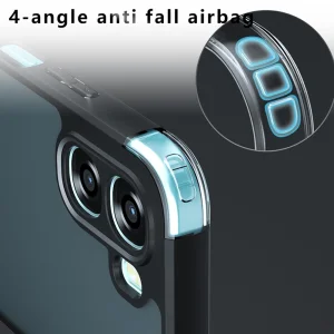 Калъф PC+TPU за Oppo A6x 5G  /  A6x 4G, прозрачен 4