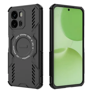 Shockproof case Butterfly Armor Magnetic for Oppo A6x 5G, black