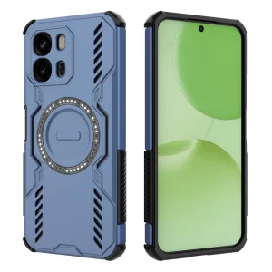Удароустойчив калъф Butterfly Armor Magnetic за Oppo A6x 5G, син