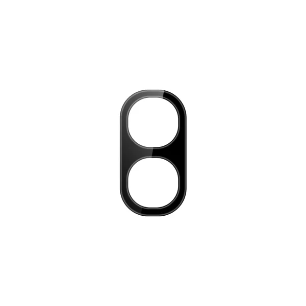 Стъклен Протектор за камера Lens за Oppo A6x 4G, черен 2