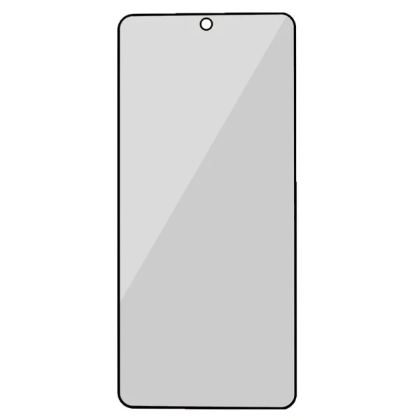 Стъклен Протектор 5D Full Glue Privacy за Oppo A6 5G, черен 2