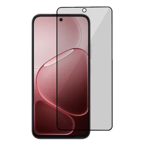 Стъклен Протектор 5D Full Glue Privacy за Oppo A6 5G, черен