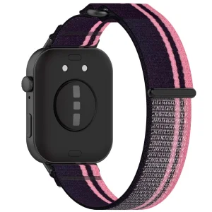 Текстилна каишка Nylon Braid за Huawei Watch Fit 3, розов-лилав