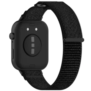 Текстилна каишка Nylon Braid за Huawei Watch Fit 3, черен-сив