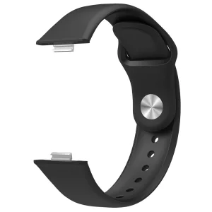 Silicone Strap for Huawei Watch Fit 3, black 3