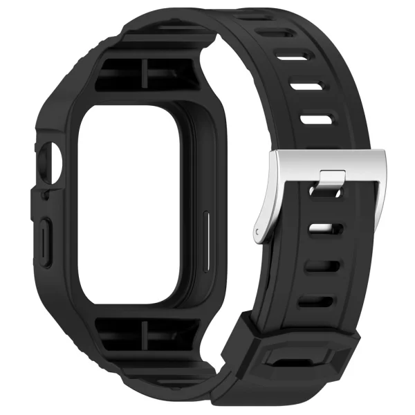 Силиконова Каишка with Watch Case за Huawei Watch Fit 3, черен 3