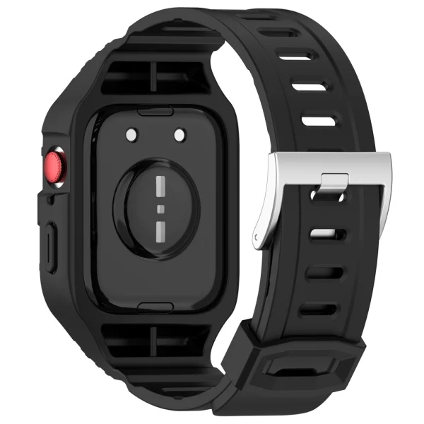 Силиконова Каишка with Watch Case за Huawei Watch Fit 3, черен 2