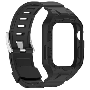 Силиконова Каишка with Watch Case за Huawei Watch Fit 3, черен 4