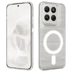Калъф, съвместим с Magsafe TPU+Acrylic за Motorola Moto G67 5G/G87 5G, прозрачен