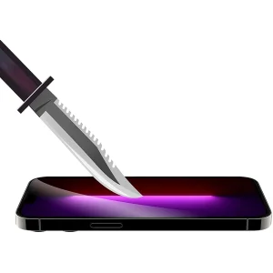 5D Full Glue Glass Screen Protector for iPhone 13 Pro Max, Black 4