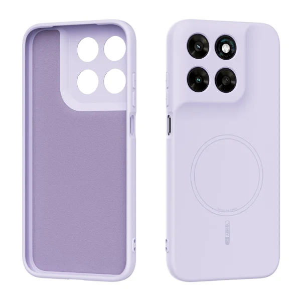 ABEEL Magnetic Anti Drop case for Motorola Moto G67 5G/G87 5G, purple 1