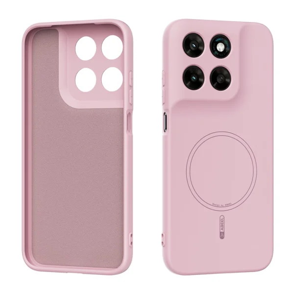ABEEL Magnetic Anti Drop case for Motorola Moto G67 5G/G87 5G, pink 1