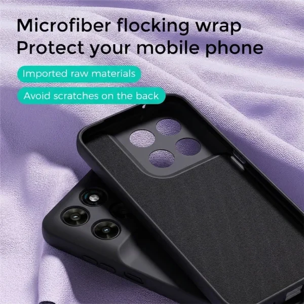 ABEEL Magnetic Anti Drop Case for Motorola Moto G67 5G/G87 5G, black 3