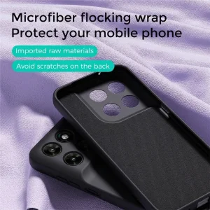 ABEEL Magnetic Anti Drop Case for Motorola Moto G67 5G/G87 5G, black 3