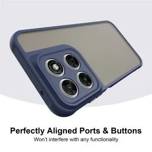 Matte Drop-Proof case for Motorola Moto G67 5G/G87 5G, blue 3