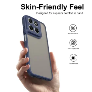 Matte Drop-Proof case for Motorola Moto G67 5G/G87 5G, blue 2