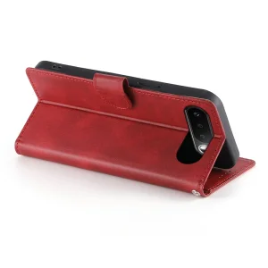 Wallet Calf Texture Book Case for Realme 16 5G, red 5