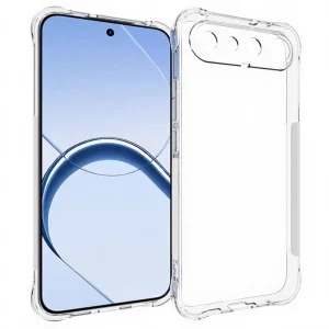 Силиконов калъф Anti-drop за Realme 16 5G, прозрачен
