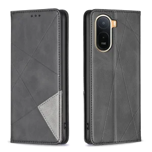 Калъф Тефтер Leather Auto-absorbed Prismatic за Xiaomi Redmi A7 Pro 4G, черен