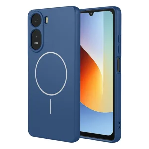 Калъф, съвместим с Magsafe Slim Silicone за Xiaomi Redmi A7 Pro 4G, син