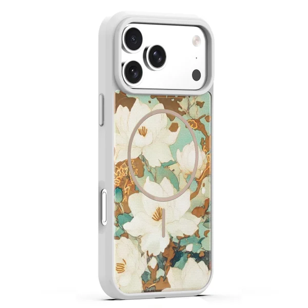 Golden Autumn case for iPhone 18 Pro Max, gray 2