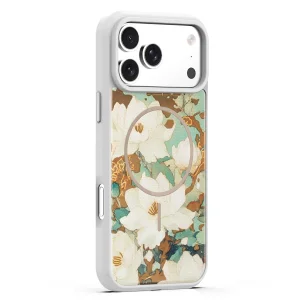 Golden Autumn case for iPhone 18 Pro Max, gray 2