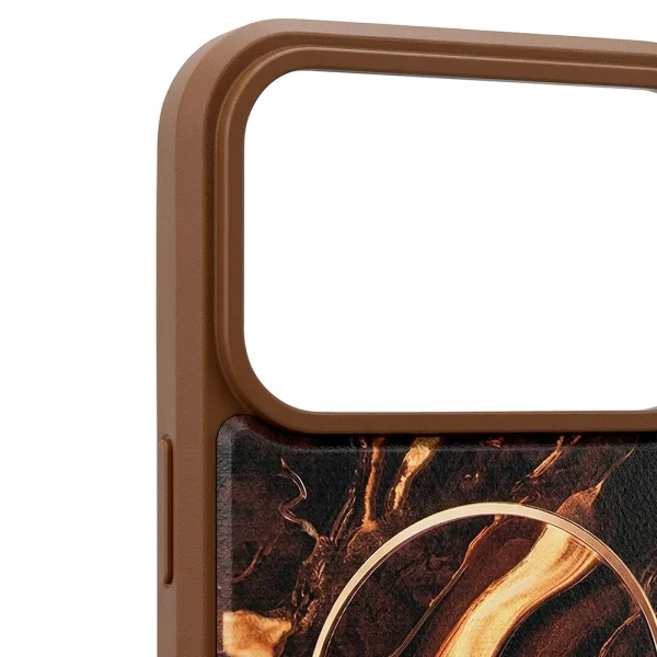Golden Autumn Case for iPhone 18 Pro, brown 4
