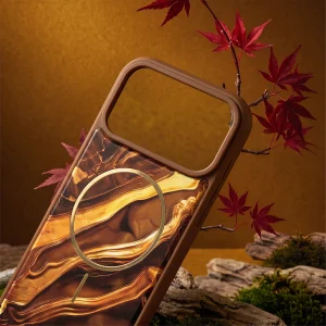 Golden Autumn Case for iPhone 18 Pro, brown 6