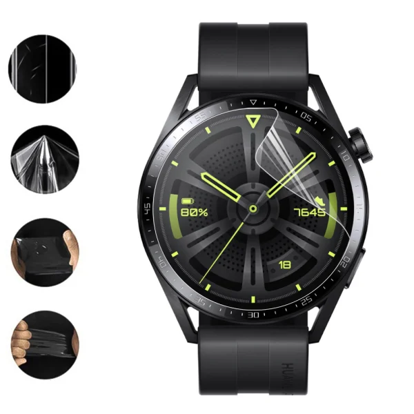 Hydrogel screen protector for watch Huawei Watch GT3 46mm 1
