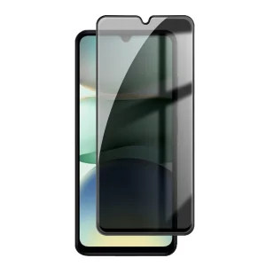 Стъклен Протектор 5D Full Glue Privacy за Xiaomi Redmi A7 Pro 4G, черен