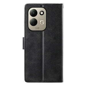 Wallet Calf Texture Book Case for Xiaomi Redmi 17 4G/ 17 5G, black 4