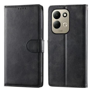 Калъф тефтер Wallet Calf Texture за Xiaomi Redmi 17 4G/ 17 5G, черен