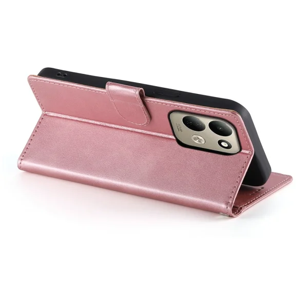 Wallet Calf Texture Flip Case for Xiaomi Redmi 17 4G/ 17 5G, pink 5