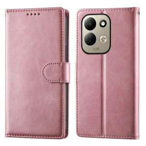 Калъф тефтер Wallet Calf Texture за Xiaomi Redmi 17 4G/ 17 5G, розов