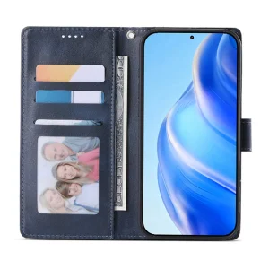 Калъф тефтер Wallet Calf Texture за Xiaomi Redmi 17 4G/ 17 5G, син 3