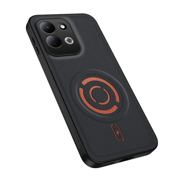Wanlonfeng KJB Series Magnetic Case for Xiaomi Redmi 17 5G/ 17 4G, black 1