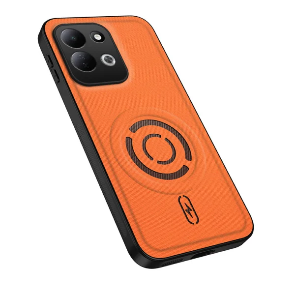 Калъф Wanlonfeng KJB Series Magnetic за Xiaomi Redmi 17 5G/ 17 4G, оранжев 1