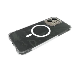 Case compatible with MagSafe Anti-drop for Xiaomi Redmi 17 4G / 5G, transparent 4