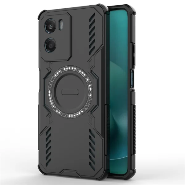 Shockproof case Butterfly Armor Magnetic for Motorola Moto G06 4G, black 2