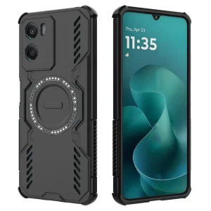 Shockproof case Butterfly Armor Magnetic for Motorola Moto G06 4G, black