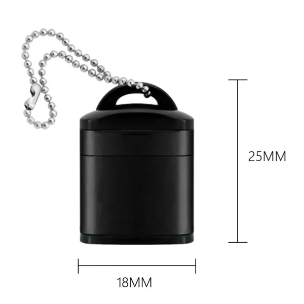Micro SD card reader, CR01, USB, Black 2