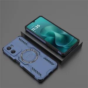 Удароустойчив калъф Butterfly Armor Magnetic за Motorola Moto G06 4G , син 4