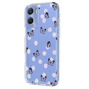 Silicone case for Motorola Moto G06 Power 4G / G06 4G, butterflies 2
