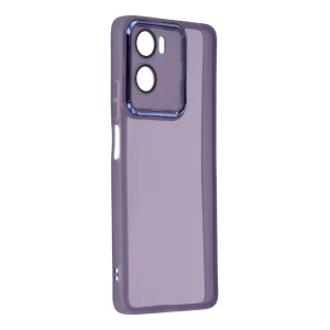 Case Frame TPU Electroplated for Motorola Moto G06 Power 4G/G06 4G, transparent-purple 2