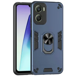 Shockproof case Ring Holder Kickstand for Motorola Moto G06 Power 4G/G06 4G, blue
