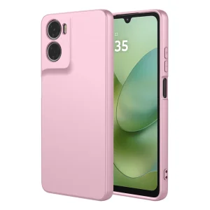 Liquid Silicone case for Motorola Moto G06 Power 4G/G06 4G, pink