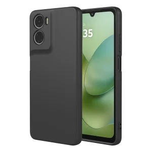 Liquid Silicone case for Motorola Moto G06 Power 4G/G06 4G, black