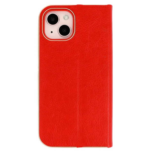 Wallet Case LUNA Gold for iPhone 13 Mini, Red 4