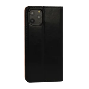 Калъф Тефтер SPECIAL ест. кожа за iPhone 13 Pro, Черен 5