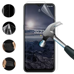 Anti-Shock Hydrogel Protector for Nokia G21, Front Full